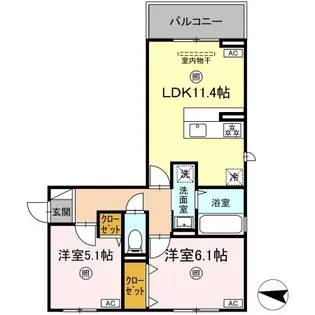 シャルマン12【207号室】の間取り