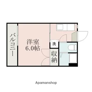サンライズフジ【1階】の間取り