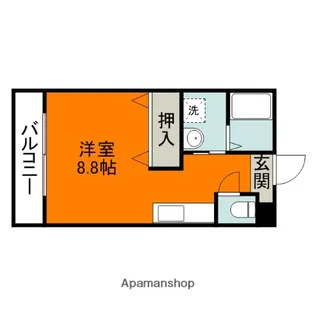 ネオコーポB【2階】の間取り