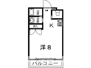 ノブハウスⅢ【1階】の間取り