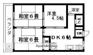 宮本ビル【3階】の間取り
