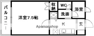 ベック11番館【3階】の間取り