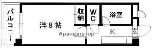 アビテ水前寺【3階】の間取り