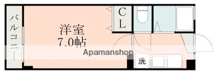 ジュネスイトウ【3階】の間取り