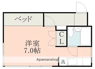 リーガルコートA【4階】の間取り