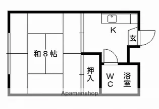 Kハイツ【2階】の間取り