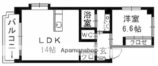 ウィステアリアⅠ【1階】の間取り