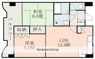 コートハイムPAL【6階】の間取り