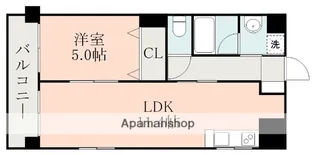 新屋敷エクシード【301号室】の間取り