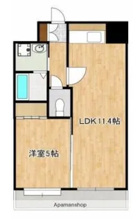 アーバングランデ本荘【8階】の間取り