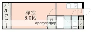 メゾン・ド・ルノン【5階】の間取り