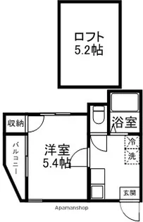 ユメハウス渡鹿【1階】の間取り