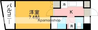 アビタシオン保田窪【2階】の間取り