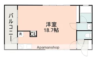 ユーハウス3【2階】の間取り