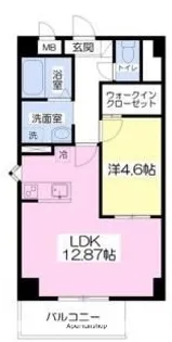 熊本県熊本市北区武蔵ケ丘9丁目【マンション】の間取り