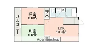 米原コーポ【2階】の間取り