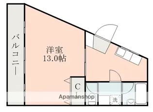 アローハイム庄口公園【2階】の間取り