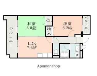 プレミール25【3階】の間取り