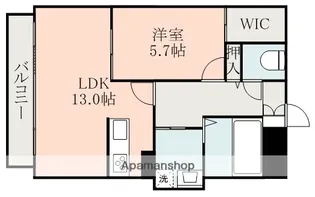 ノブハウス大津【4階】の間取り