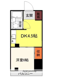トレゾアハイツ東野【3階】の間取り