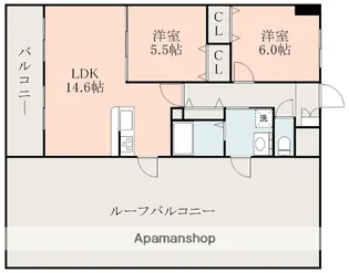 ロイヤルコンフォート光の森【10階】の間取り