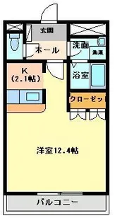 サイネリア丸美【202号室】の間取り