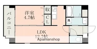 ミリーサ菊陽【7階】の間取り