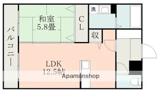 ソリテール麻生田【5階】の間取り