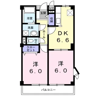 ファイン【2階】の間取り