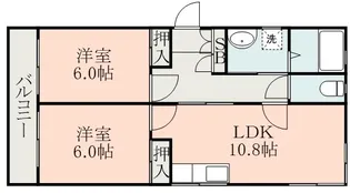 NEWクローバーハイツ【1階】の間取り