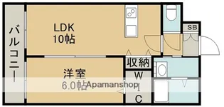 アドラブール ヴィラ【3階】の間取り