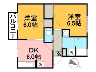 アガパンサス【2階】の間取り