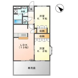 SAVORY【1階】の間取り