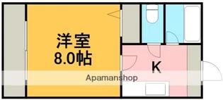 グリーンヒル大津【1階】の間取り