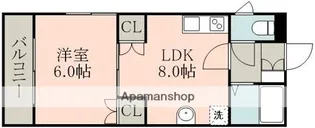 PRENDRE武蔵ケ丘 Ⅰ【1階】の間取り