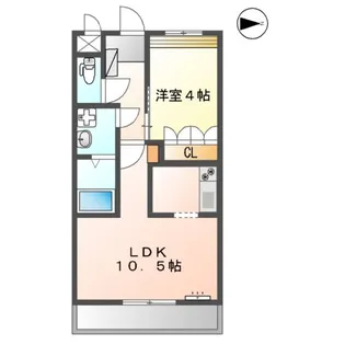 アイメゾン【2階】の間取り