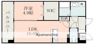 フェニックスハイツ月出【3階】の間取り