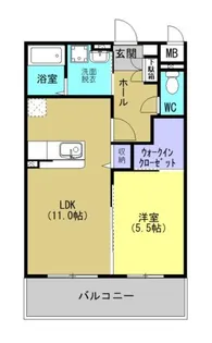 COCOKIKUCHI【2階】の間取り