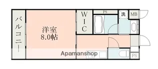 ラ・シック大津北【1階】の間取り