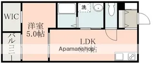MAJOR大津駅前【2階】の間取り