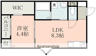 AGRESTE【2階】の間取り