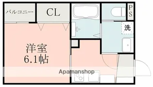 ラ・ポルテ光の森【1階】の間取り