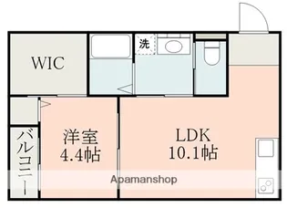 GRAND CRU CLASSE大津【2階】の間取り