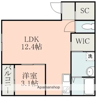 MAJOR大津【2階】の間取り