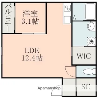 MAJOR大津【2階】の間取り