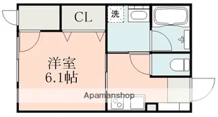 ラ・ポルテ光の森北Ⅵ【1階】の間取り