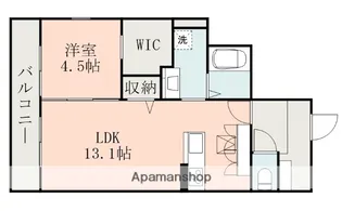 エトワールルージュ B【1階】の間取り