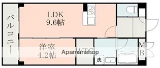 フラワーラブⅡ【5階】の間取り