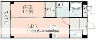 フラワーラブⅡ【1階】の間取り