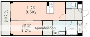 フラワーラブⅡ【1階】の間取り